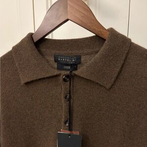 Bartolini Cashmere Polo Sweater